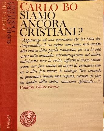 Siamo ancora cristiani?