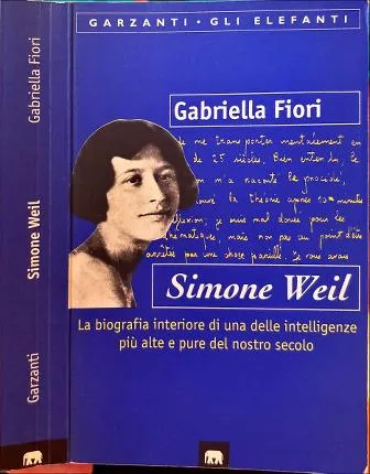 Simone Weil. Biografia di un pensiero. | Immagine principale