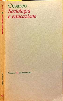 Sociologia e educazione.