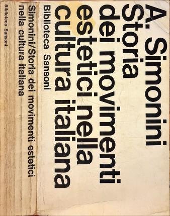 Storia dei movimenti estetici nella cultura italiana.