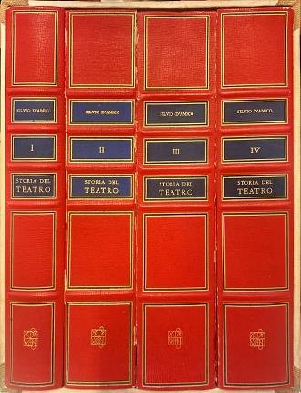 Storia del teatro drammatico. Quattro volumi.