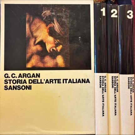 Storia dell'arte italiana. Tre volumi.