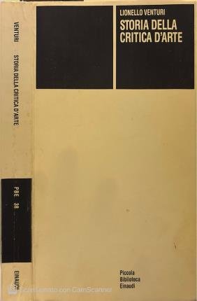 Storia della critica d'arte. | Immagine principale