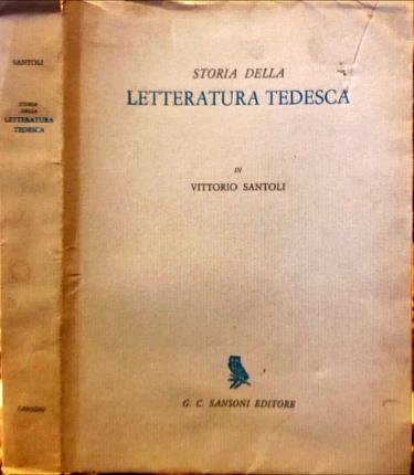 Storia della letteratura Tedesca.