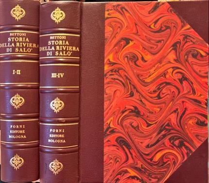 Storia della riviera di Salò. Quattro volumi in due tomi.