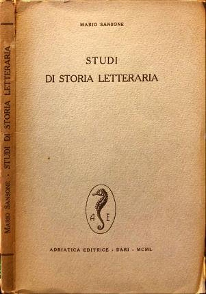 Studi di storia letteraria.