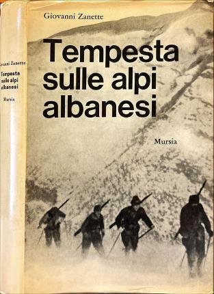 Tempesta sulle alpi albanesi.