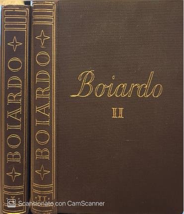 Tutte le opere di Matteo M. Boiardo. Due volumi. | Immagine principale