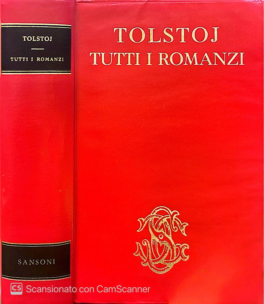 Tutti i romanzi. Tolstoj. | Immagine principale