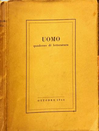 Uomo. Ottobre 1944.