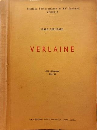 Verlaine. Italo Siciliano.