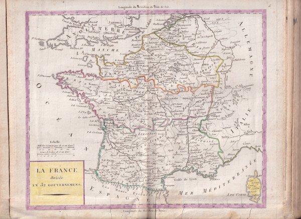 Charles-François Delamarche - Atlas Elémentaire composé de XXXIII cartes - …