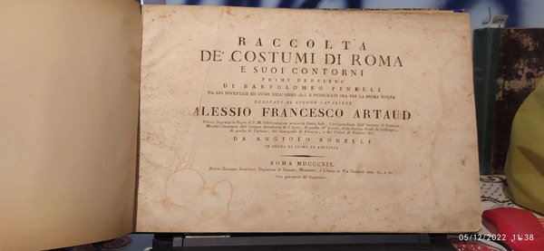 Pinelli Bartolomeo, Raccolta de' costumi di Roma e suoi contorni, …
