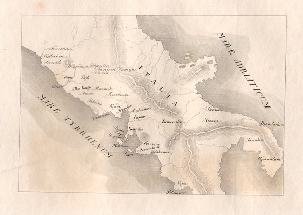 Italia Centrale, 1829