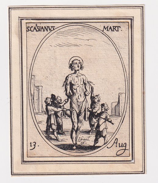 Jacques CALLOT (1592-1635), 4 tavole del Martirio dei Santi, XVII …