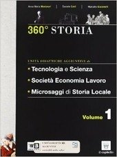 360∞ STORIA 1 + ATLANTE STORICO + UNITA' DIDATTICHE