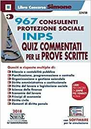 967 CONSULENTI PROTEZIONE SOCIALE INPS - QUIZ COMMENTATI PER LE … | Immagine principale