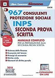 967 CONSULENTI PROTEZIONE SOCIALE INPS - SECONDA PROVA SCRITTA CD. …