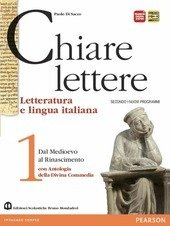 CHIARE LETTERE 1 EDIZIONE BASE CON DIVINA COMMEDIA.