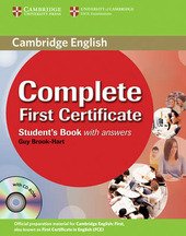 COMPLETE FIRST CERTIFICATE - STUDENT'S BOOK WITH ANSWERS + CD-ROM