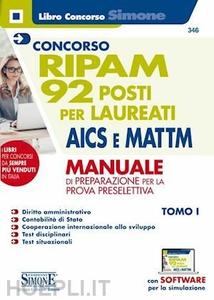 CONCORSO RIPAM 92 POSTI PER LAUREATI AICS E MATTM MANUALE … | Immagine principale