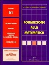 FORMAZIONE ALLA MATEMATICA - VOL. D1 X IPSAR
