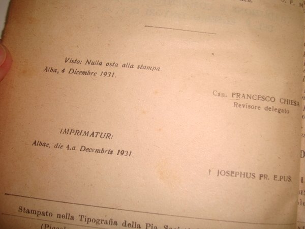 LA SACRA BIBBIA ( TINTORI PADRE EUSEBIO )