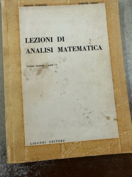 LEZIONI DI ANALISI MATEMATICA 2/3