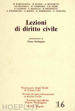 LEZIONI DI DIRITTO CIVILE