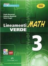 LINEAMENTI.MATH VERDE - VOLUME 3 - EDIZIONE RIFORMA