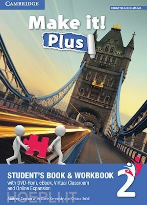 MAKE IT! PLUS LEVEL VOL. 2 2016 SB+WB+EBOOK IN DVDROM+EBBOK …