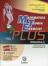 MATEMATICA TEORIA ESERCIZI PLUS. ARITMETICA A + DVD + TAV.NUM.+MI … | Immagine principale