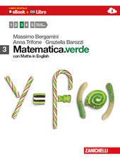 MATEMATICA.VERDE VOL. 3 CON MATHS IN ENGLISH | Immagine principale