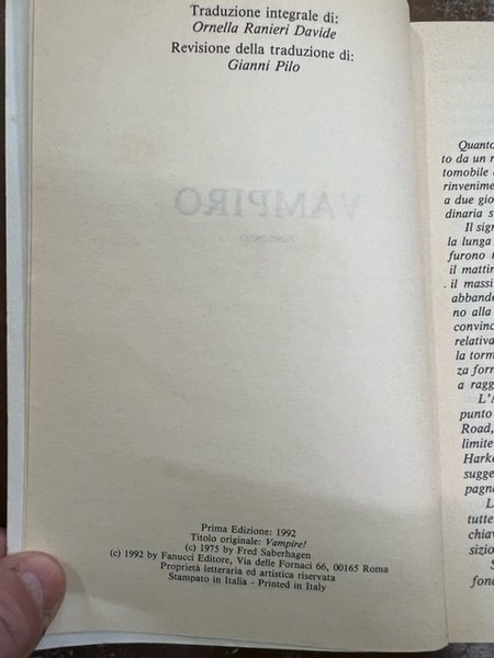 VAMPIRO la vera storia di Dracula " il principe delle …