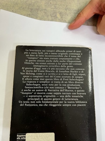 VAMPIRO la vera storia di Dracula " il principe delle …