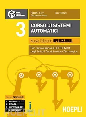 CORSO DI SISTEMI AUTOMATICI. NUOVA EDIZIONE OPENSCHOOL. PER L'ARTICOLAZIONE ELETTRONICA … | Immagine principale