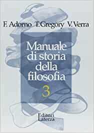 MANUALE DI STORIA DELLA FILOSOFIA. PER LE SCUOLE SUPERIORI VOL. 3