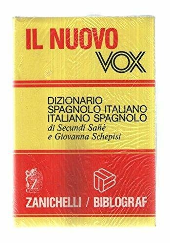 IL NUOVO VOX. DIZIONARIO SPAGNOLO-ITALIANO, ITALIANO-SPAGNOLO | Immagine principale