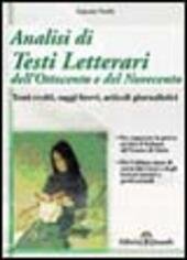 ANALISI DI TESTI LETTERARI 800 / 900