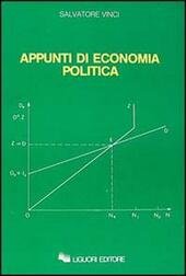 APPUNTI DI ECONOMIA POLITICA