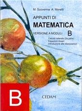 APPUNTI DI MATEMATICA - B