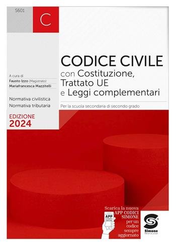CODICE CIVILE. CON NORMATIVA TRIBUTARIA. PER LE SCUOLE SUPERIORI. CON …