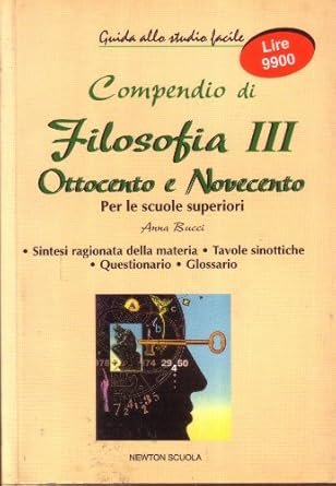 COMPENDIO DI FILOSOFIA III OTTOCENTO E NOVECENTO