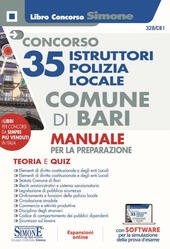 CONCORSO 35 ISTRUTTORI POLIZIA LOCALE COMUNE DI BARI. MANUALE PER …