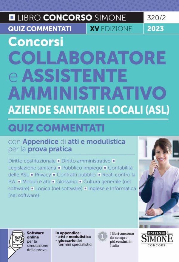 CONCORSO COLLABORATORE E ASSISTENTE AMMINISTRATIVO NELLE AZIENDE SANITARIE LOCALI ASL. …