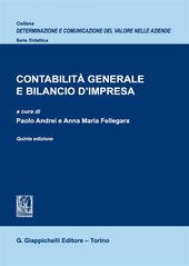 CONTABILITA' GENERALE E BILANCIO D'IMPRESA