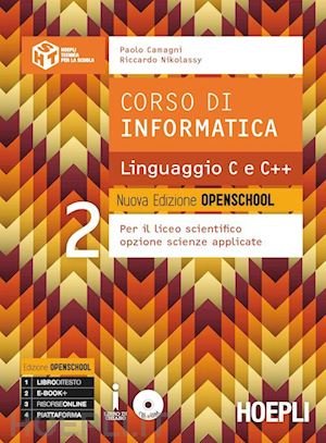 CORSO DI INFORMATICA 2. LINGUAGGIO C E C++PER IL LICEO …