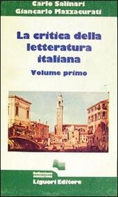 CRITICA DELLA LETTERATURA ITALIANA 1