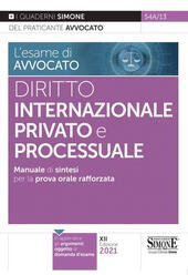 DIRITTO INTERNAZIONALE PRIVATO E PROCESSUALE. MANUALE DI SINTESI PER LA …