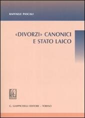 DIVORZI - canonici e stato laico